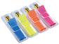 Segnapagina removibili Post-it® Index Mini con dispenser fluo assortiti 4 confezioni da 35 - 683-HF4EU