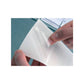 Tasche adesive portabiglietti Q-Connect ppl 5,6x9,3 cm trasparente apertura lato lungo  conf. da 100 - KF27040