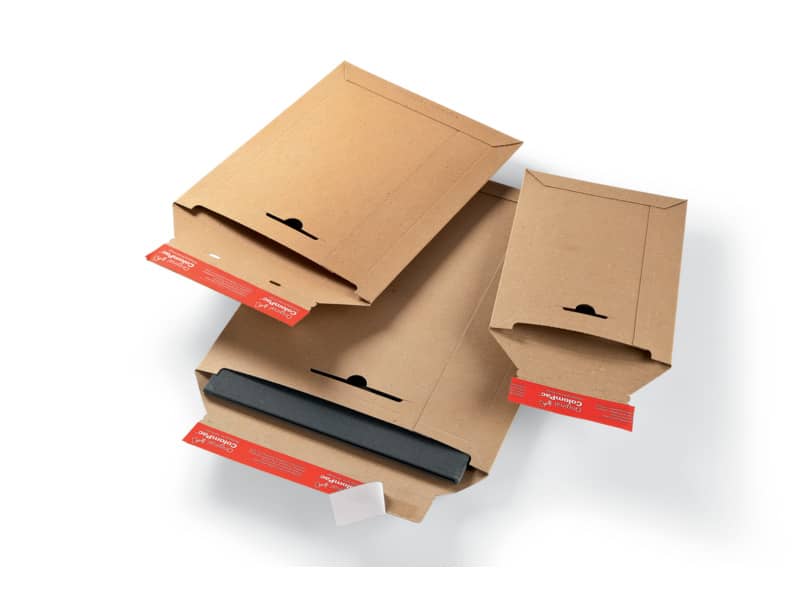 Busta rigida per spedizioni ColomPac in cartone rigido f.to 29,5x37,5 cm avana conf. da 20 - 30000207
