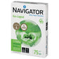 Carta per fotocopie A4 Navigator Ecological 75 g/m² Risma da 500 fogli - NEC0750088