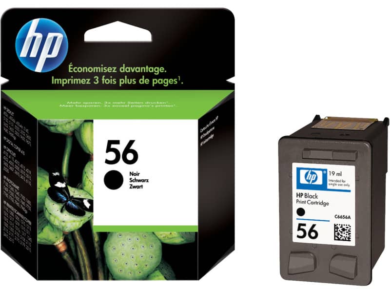 Cartuccia inkjet 56 HP nero  C6656AE