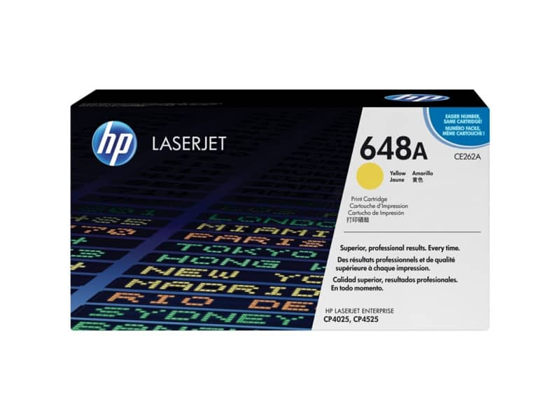 Toner 648A HP giallo standard CE262A