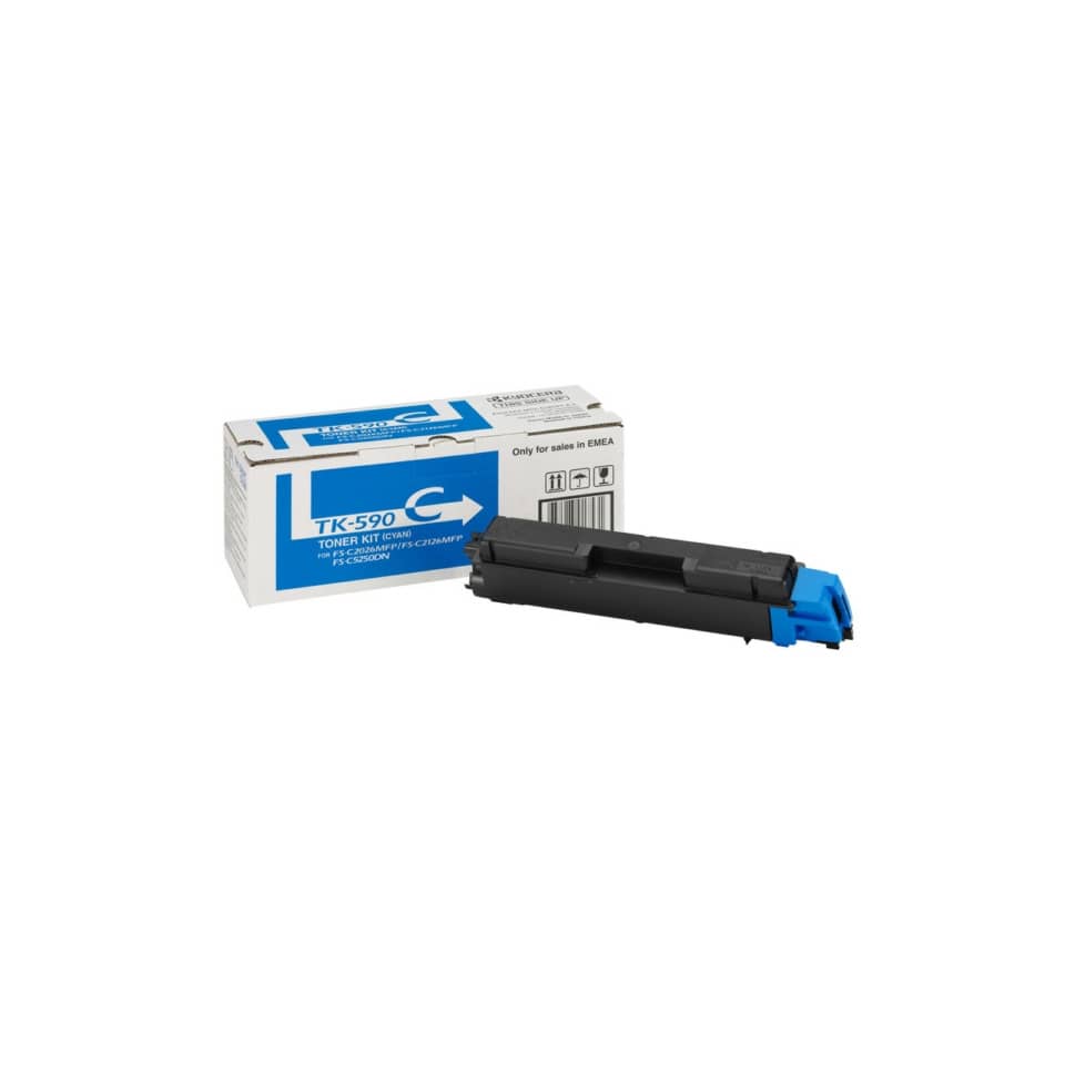 Toner TK-590C Kyocera-Mita ciano  1T02KVCNL0