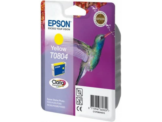 Cartuccia inkjet Colibrì T0804/blister RS Epson giallo C13T08044011