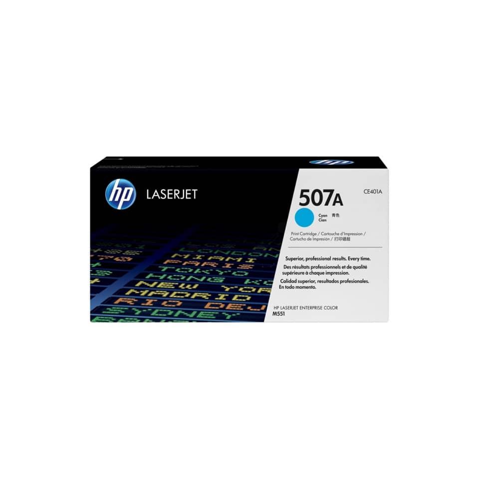 Toner 507A HP ciano  CE401A