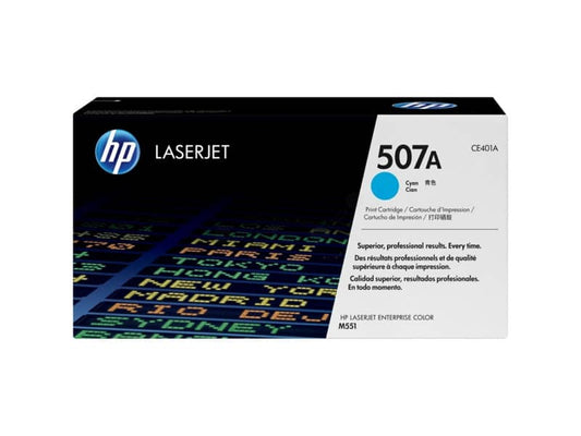 Toner 507A HP ciano  CE401A