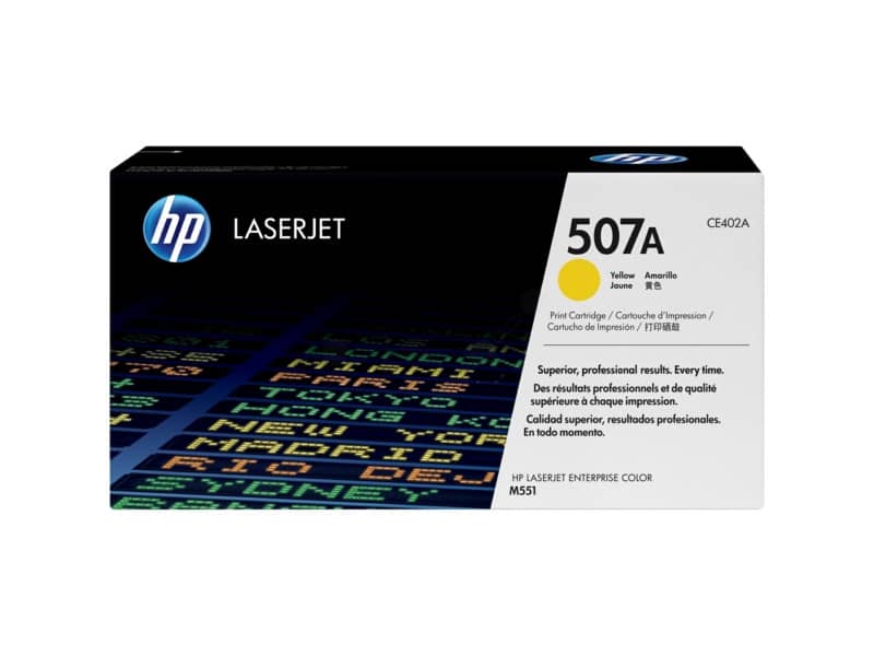 Toner 507A HP giallo  CE402A