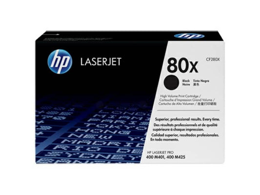 Toner alta capacità 80X HP nero CF280X