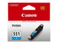 Serbatoio inchiostro CLI-551 C Canon ciano 6509B001