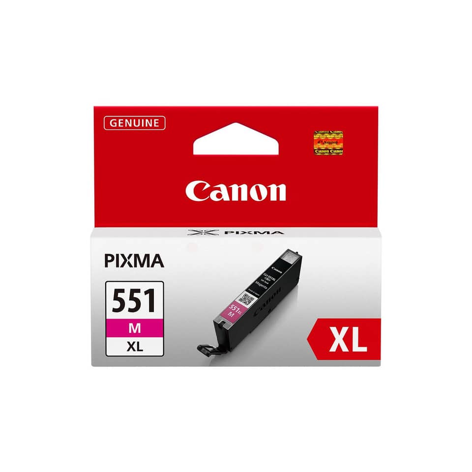 Serbatoio inchiostro alta capacità CLI-551XL M Canon magenta 6445B001
