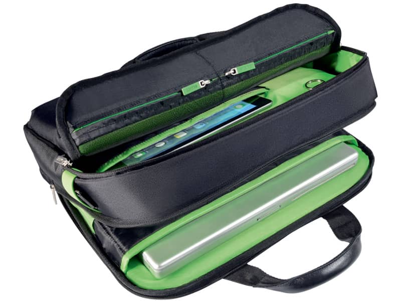 Borsa per computer Leitz Smart Traveller 15,6" in poliestere 2 scomparti nero - 60160095