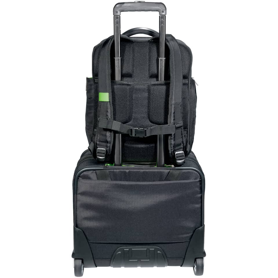 Zaino portacomputer Leitz Smart Traveller 15,6" poliestere 2 scomparti nero - 60170095