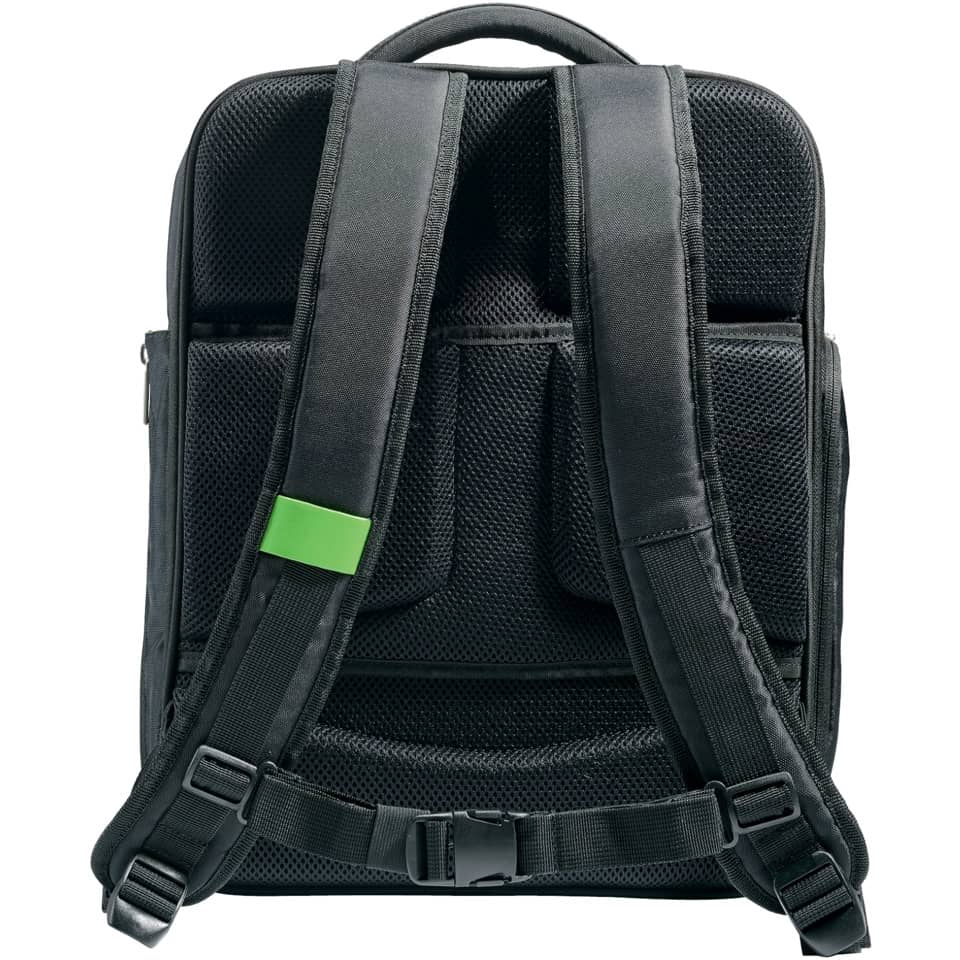 Zaino portacomputer Leitz Smart Traveller 15,6" poliestere 2 scomparti nero - 60170095