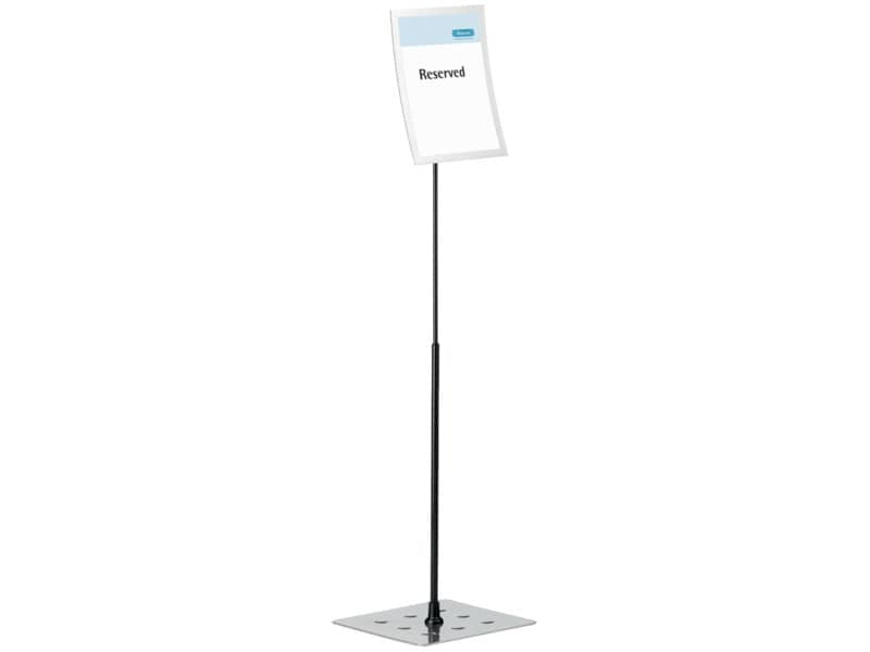 Espositore da terra DURABLE DURAVIEW® STAND A4 argento metallizzato - 498123
