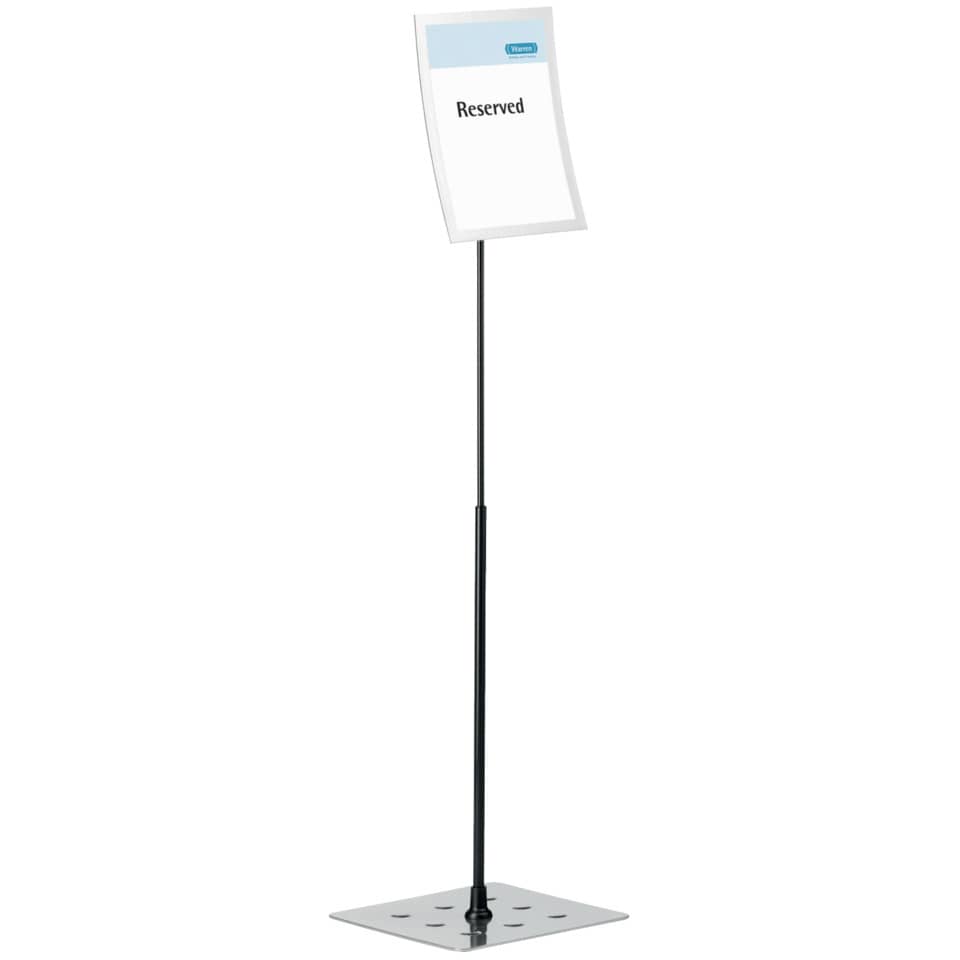 Espositore da terra DURABLE DURAVIEW® STAND A4 argento metallizzato - 498123
