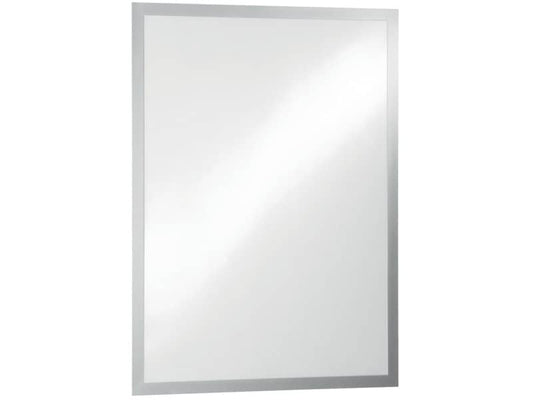 Cornice espositiva adesiva DURABLE DURAFRAME® POSTER A1 argento metallizzato 639x886mm - 499723