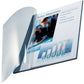 Copertina flessibile max 71-105 fogli Leitz impressBIND in PPL con dorso da 10,5 mm A4 blu  conf. da 10 - 74140035