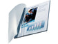 Copertina flessibile max 106-140 fogli Leitz impressBIND in PPL con dorso da 14 mm A4 blu  conf. da 10 - 74150035