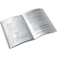 Portalistini a fogli fissi - 80 fogli Leitz STYLE in PPL con 40 buste A4 blu titanio - 39590069
