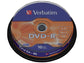 DVD-R Verbatim 16x 4.7 GB Spindle Case in confezione da 10 dvd - 43523