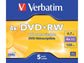 DVD+RW Verbatim 4x 4.7 GB  Conf. 5 pezzi - 43229