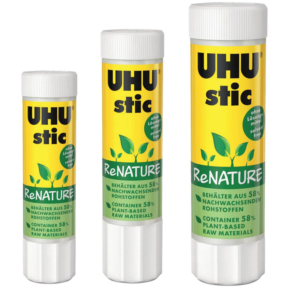 Colla stick UHU Stic ReNATURE  40 gr - D1400