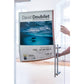 Cornice espositiva adesiva DURABLE DURAFRAME® POSTER A1 argento metallizzato 639x886mm - 499723