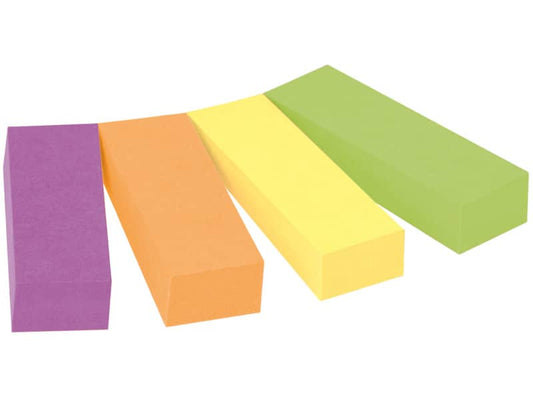 Segnapagina removibili in carta Post-it® Notes Markers Capetown 4 blocchetti assortiti Conf. da 4x50 - 670-4CA-EU