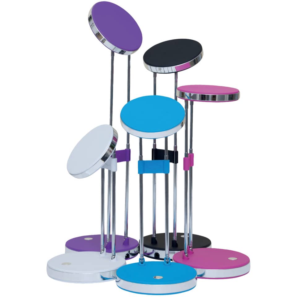 Lampada da scrivania a LED MAULpuck acciaio fucsia 8201222
