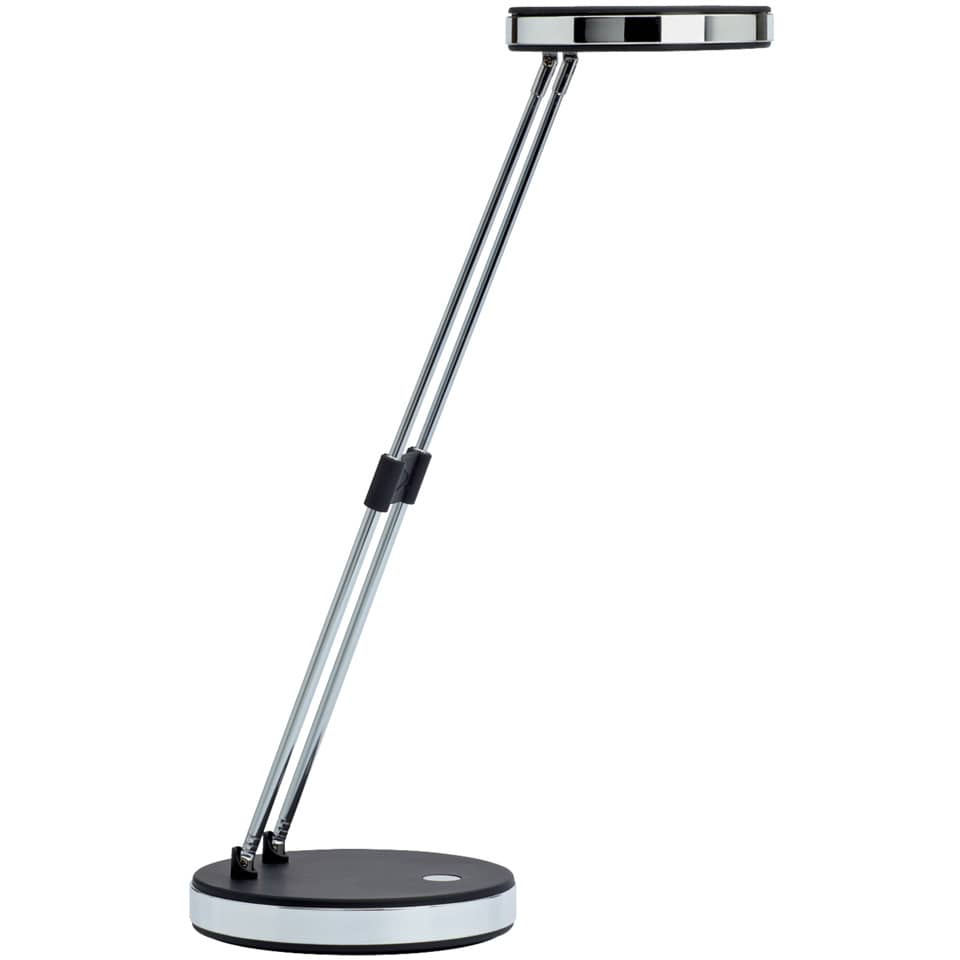 Lampada da scrivania a LED MAULpuck acciaio nero 8201290