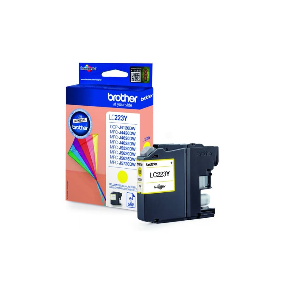 Cartuccia inkjet LC-223 Brother giallo  LC-223Y