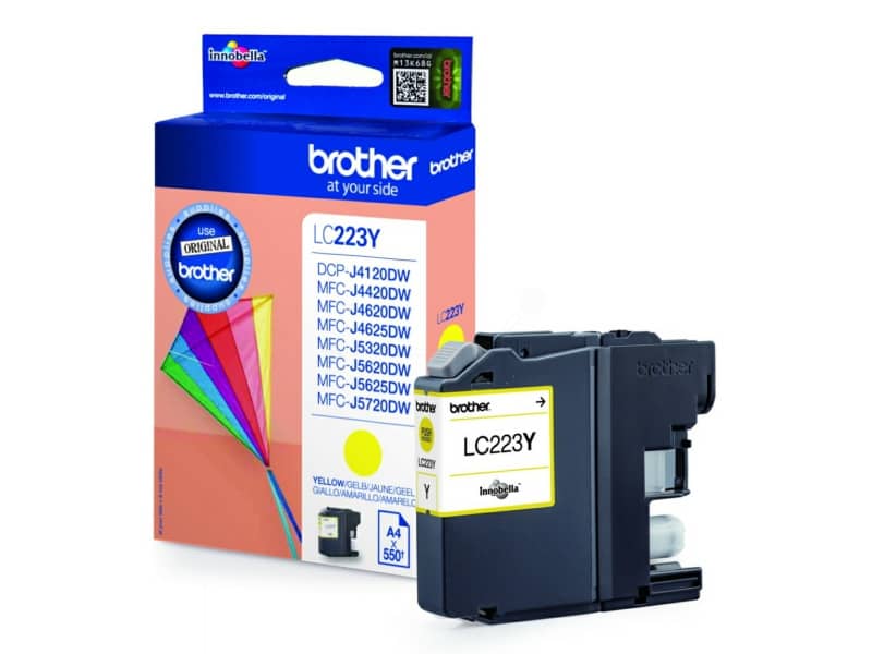 Cartuccia inkjet LC-223 Brother giallo  LC-223Y