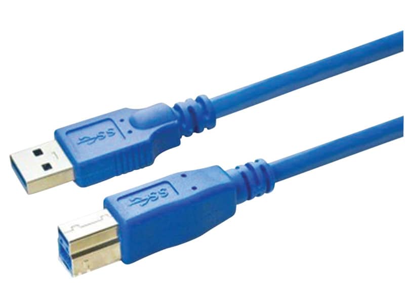 Cavo di collegamento Media Range USB 3.0 AM/BM blu MRCS144