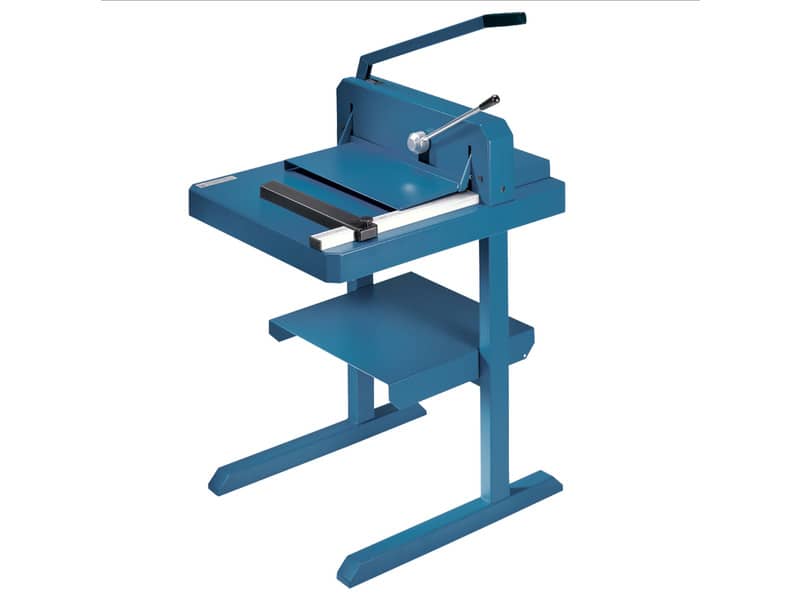 Taglierina a ghigliottina Dahle con pressino rapido blu R000842