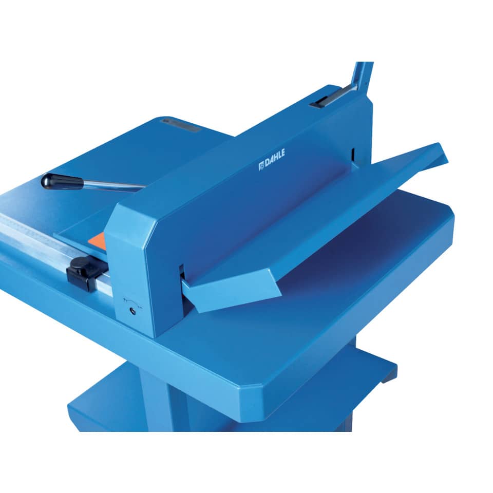 Taglierina a ghigliottina Dahle con pressino rapido blu R000842