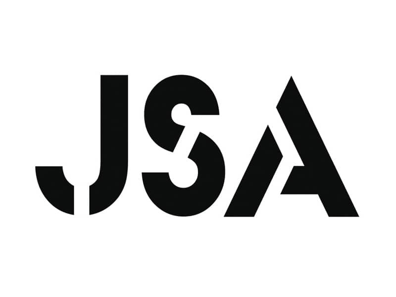 Trolley portadocumenti JSA in policarbonato 43x21x40 cm nero 45513