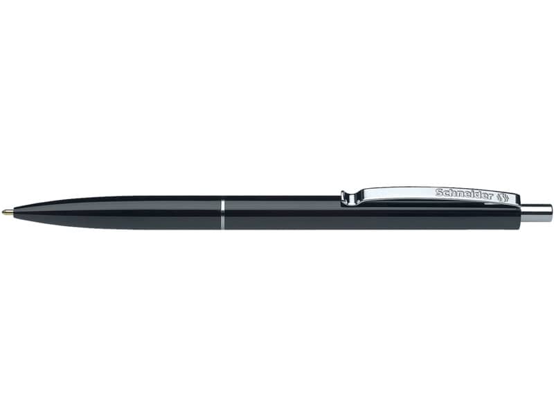 Penna a sfera a scatto Schneider K 15 ricaricabile tratto M nero Conf. 50 pezzi - 3081