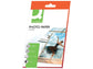 Carta fotografica Inkjet Q-Connect 10x15cm bianco 180 g/m² lucida conf. da 25 fogli - KF01905