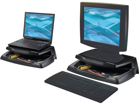 Supporto per monitor Q-Connect 37x23,5 cm nero KF04553