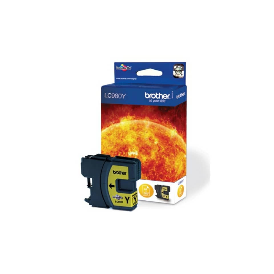 Cartuccia inkjet 980 Brother giallo  LC-980Y