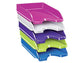 Vaschetta portacorrispondenza CepPro Gloss CEP in polistirolo impilabile verde anice 25,7x24,8x6,6 cm 1002000301