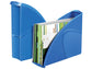 Portariviste CepPro Gloss CEP in polistirene utilizzabile in formato vert. e orizz. blu oceano - 1006740351