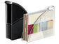 Portariviste CepPro Gloss CEP in polistirolo utilizzabile in formato orizzontale o verticale nero 1006740161