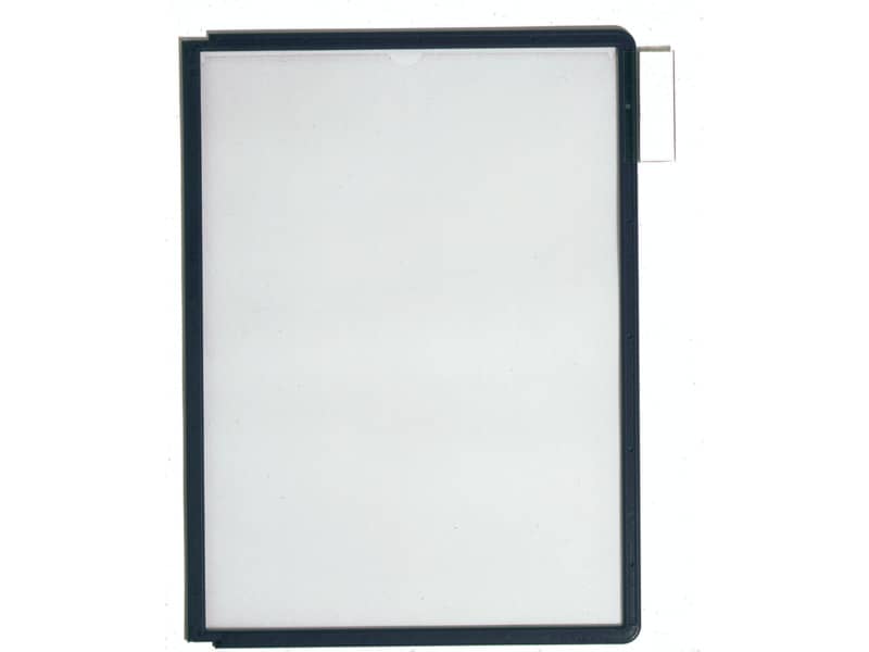Pannelli espositivi DURABLE SHERPA® A4 polipropilene nero conf. da 5 - 560601