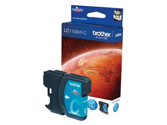 Cartuccia inkjet alta resa 1100 Brother ciano LC-1100HYC