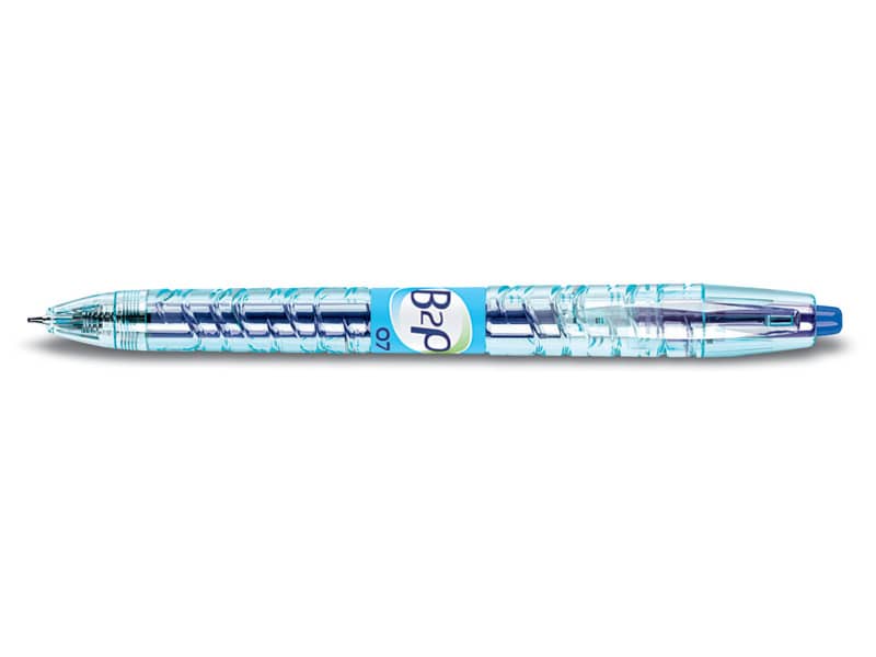 Penna roller gel a scatto Pilot B2P Begreen punta media 0,7 mm blu 040181