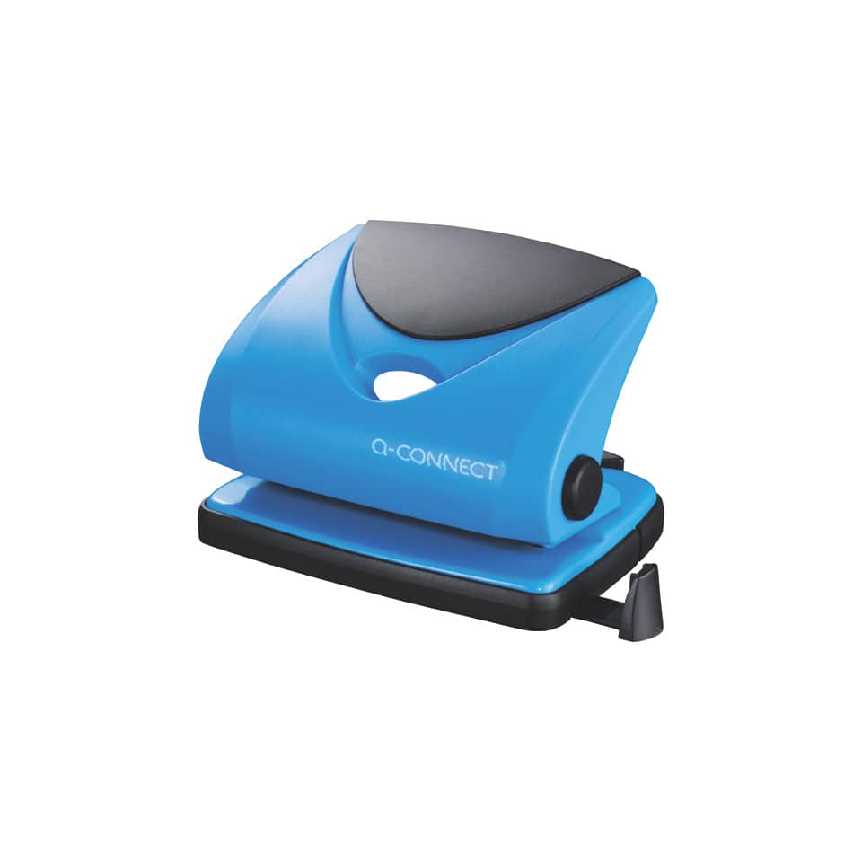 Perforatore a due fori Q-Connect blu 20 fogli KF02155