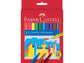 Pennarelli Faber-Castell CASTELLO standard punta fine 3 mm assortiti astuccio di cartone da 12 - 554212