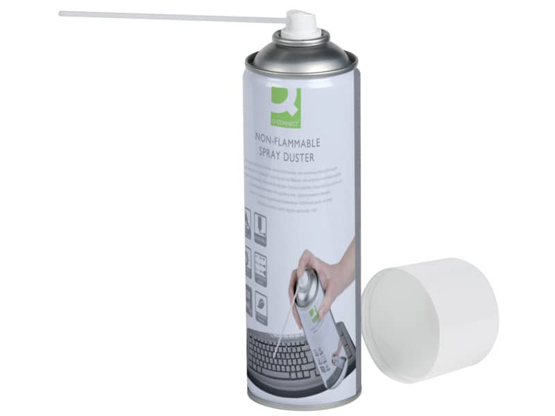Aria compressa spray per pulizia Q-Connect non infiammabile 420 ml KF22365A