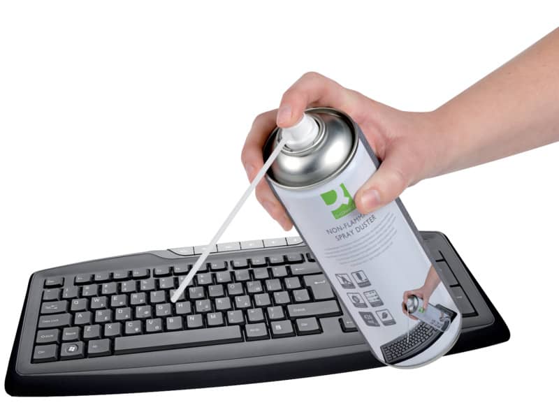 Aria compressa spray per pulizia Q-Connect non infiammabile 420 ml KF22365A